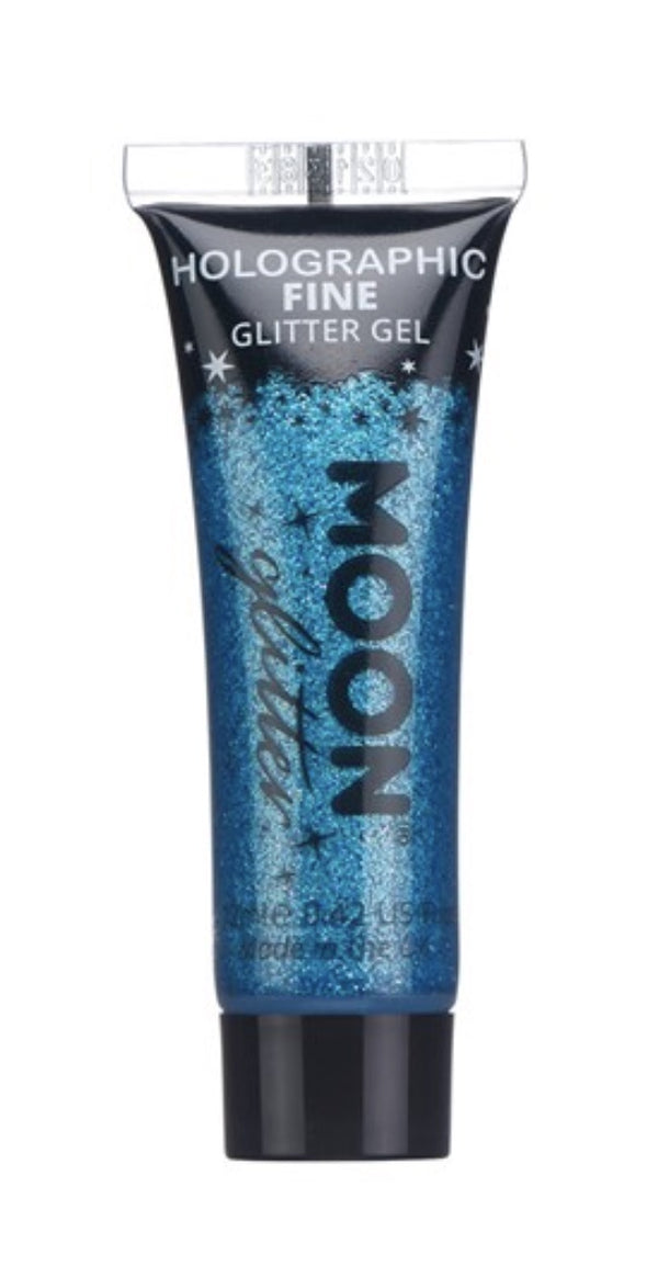 HOLOGRAPHIC FINE GLITTER GEL-BLUE